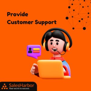 Provide Customer Support- SalesHarbor