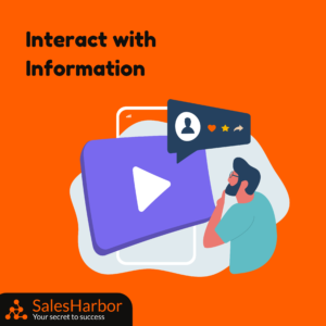 Interact with Information SalesHarbor